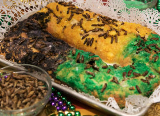 Cricket King Cake